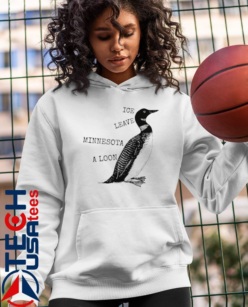 Ice leave Minnesota a Loon shirt