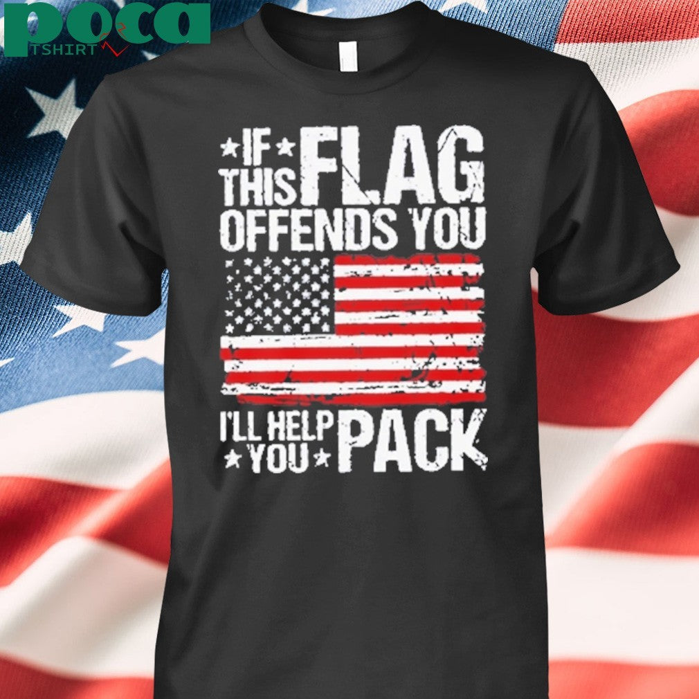 If This Flag Offends You Veterans Day Shirt