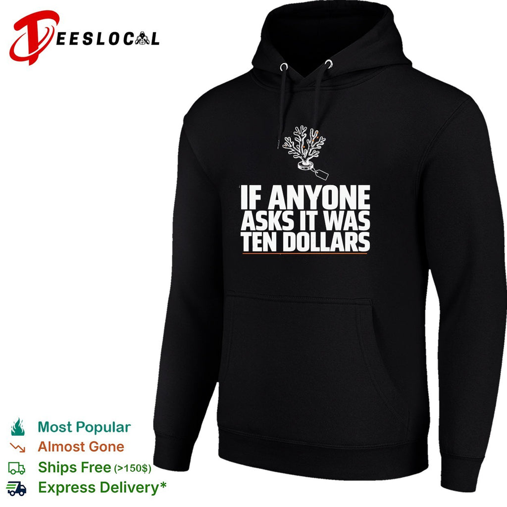 If anyone asks it was ten dollars coral shirt