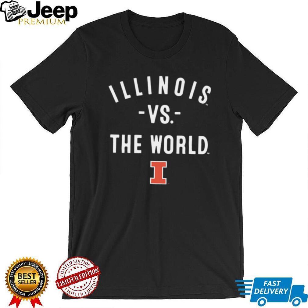 Illinois Fighting Illini Illinois vs the World 2026 logo shirt