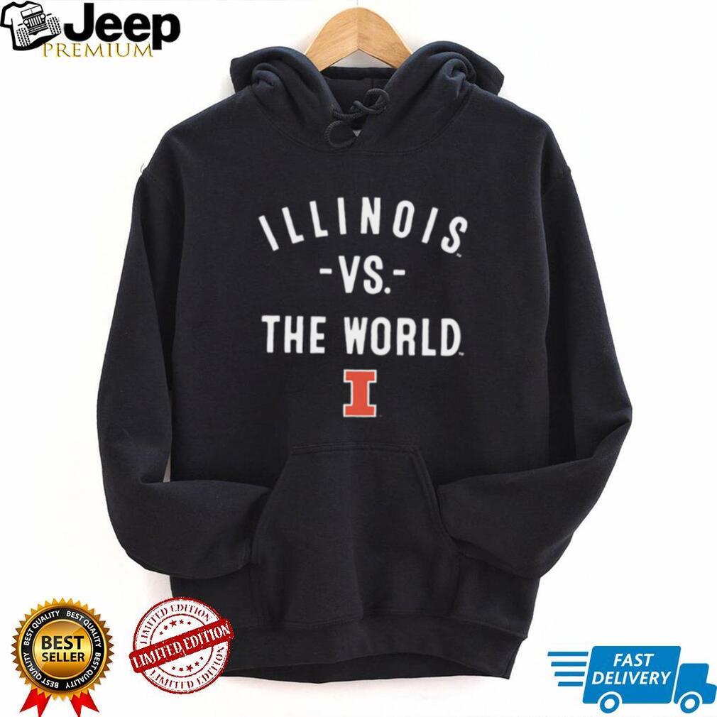 Illinois Fighting Illini Illinois vs the World 2026 logo shirt