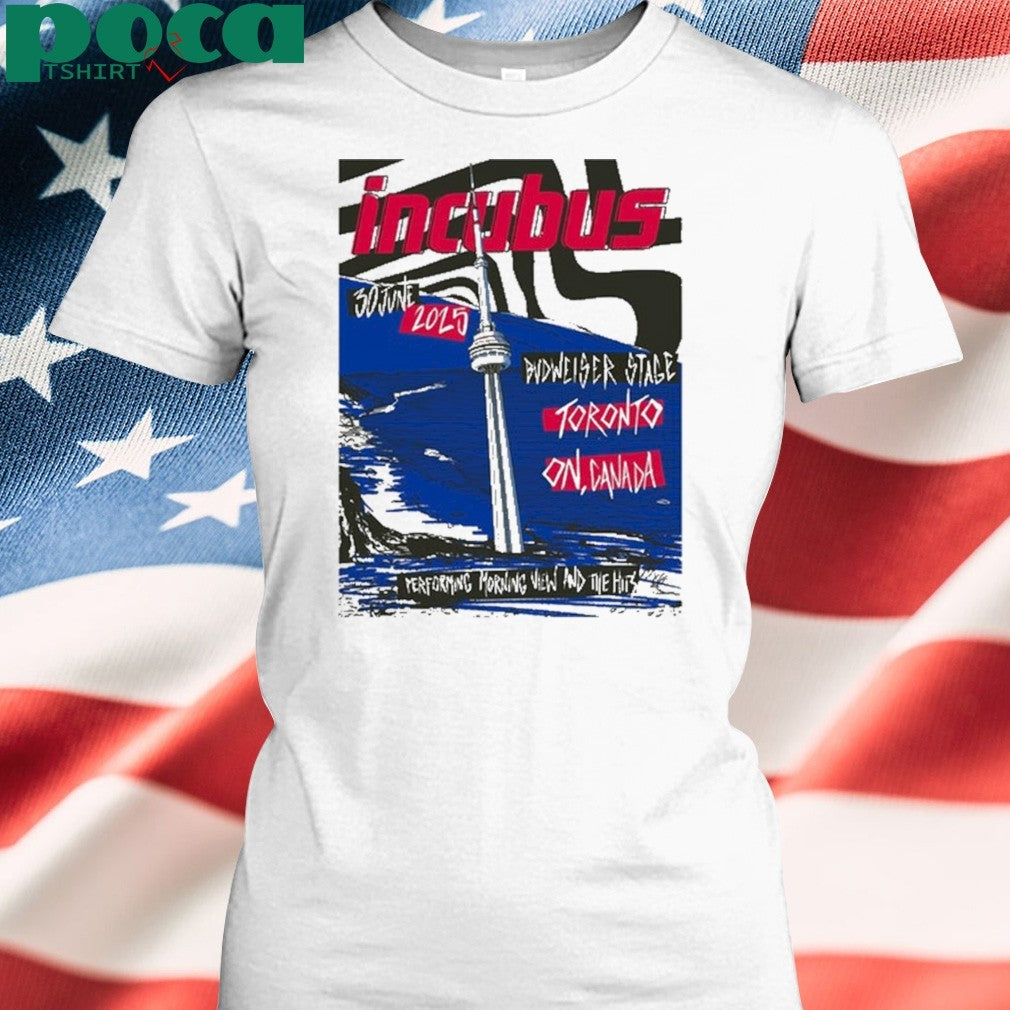 Incubus Toronto Event 2025 shirt
