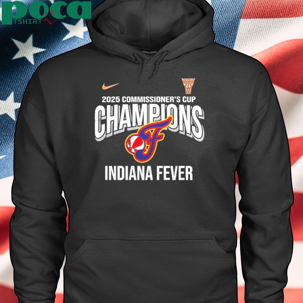 Indiana Fever 2025 Commissioner’s Cup Champions Premium Shirt