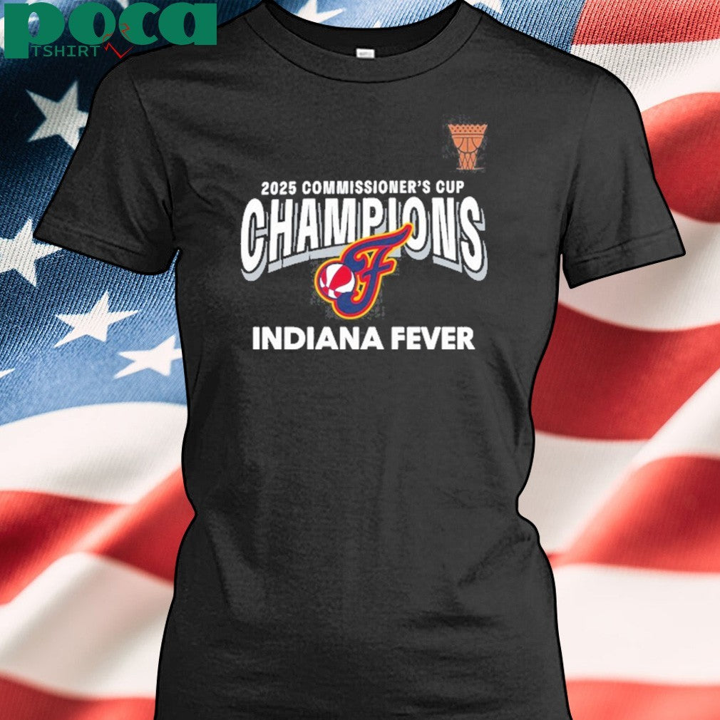 Indiana Fever Champions Commissioner’s Cup 2025 Shirt