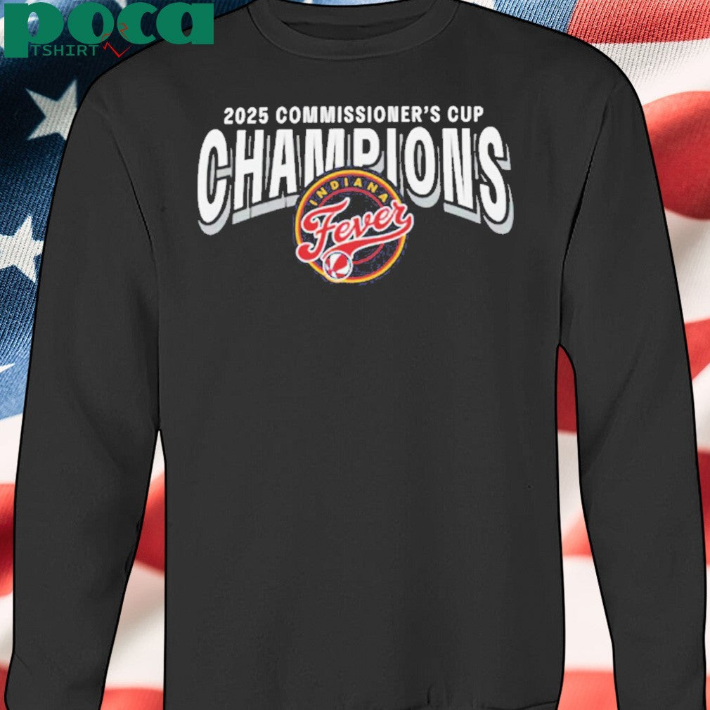 Indiana Fever New Era 2025 WNBA Commissioner’s Cup Champions Unisex T-Shirt