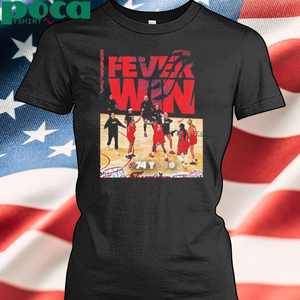 Indiana Fever The Champions WNBA 2025 Commissioner’s Cup Fever Win Unisex T-Shirt