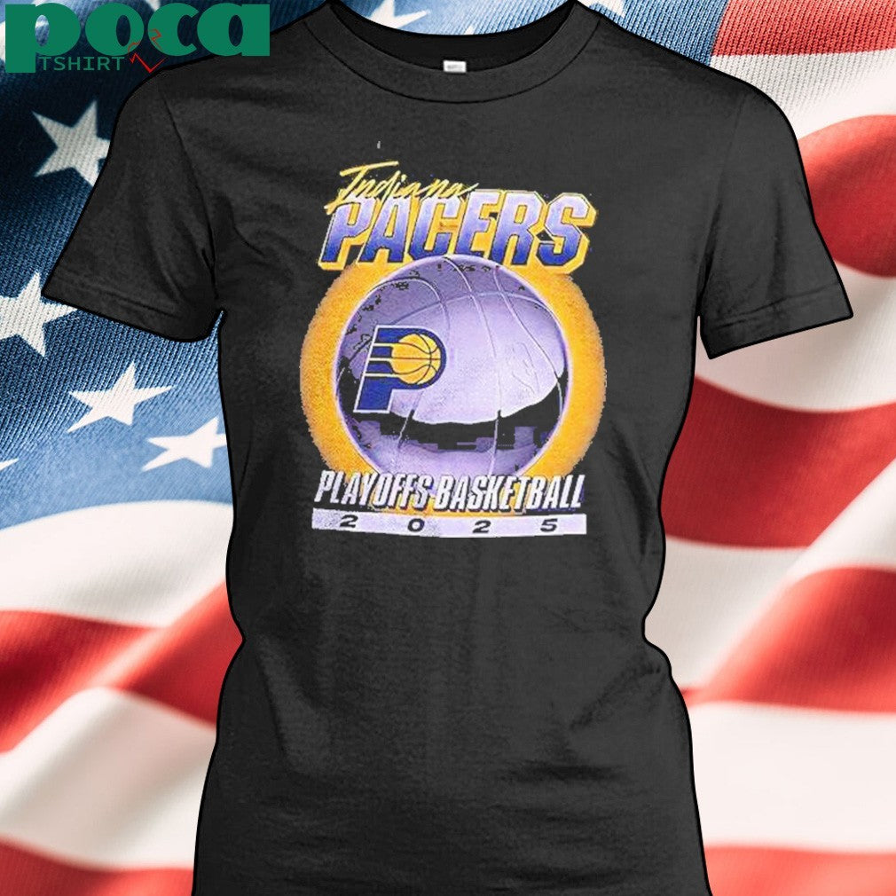 Indiana Pacers 2025 Nba Playoffs Swish Shirt