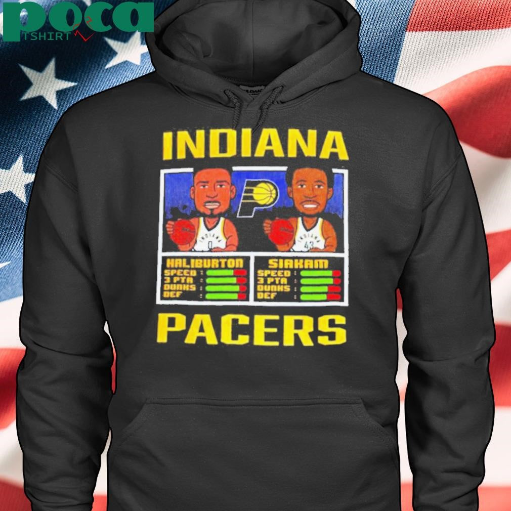 Indiana Pacers NBA Jam Haliburton vs Siakam shirt