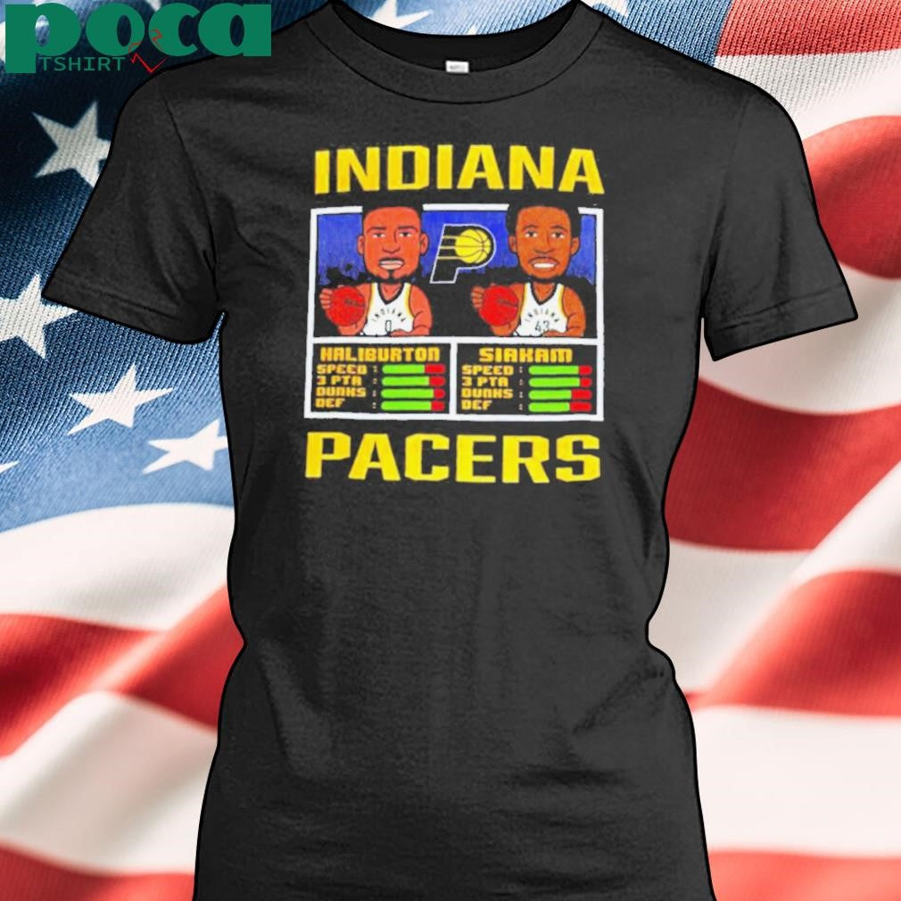 Indiana Pacers NBA Jam Haliburton vs Siakam shirt