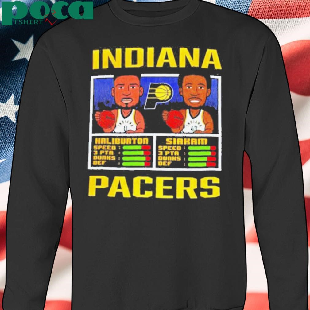 Indiana Pacers NBA Jam Haliburton vs Siakam shirt