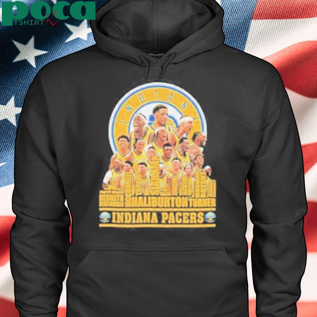 Indiana Pacers Skyline Team Players 2025 Shirt