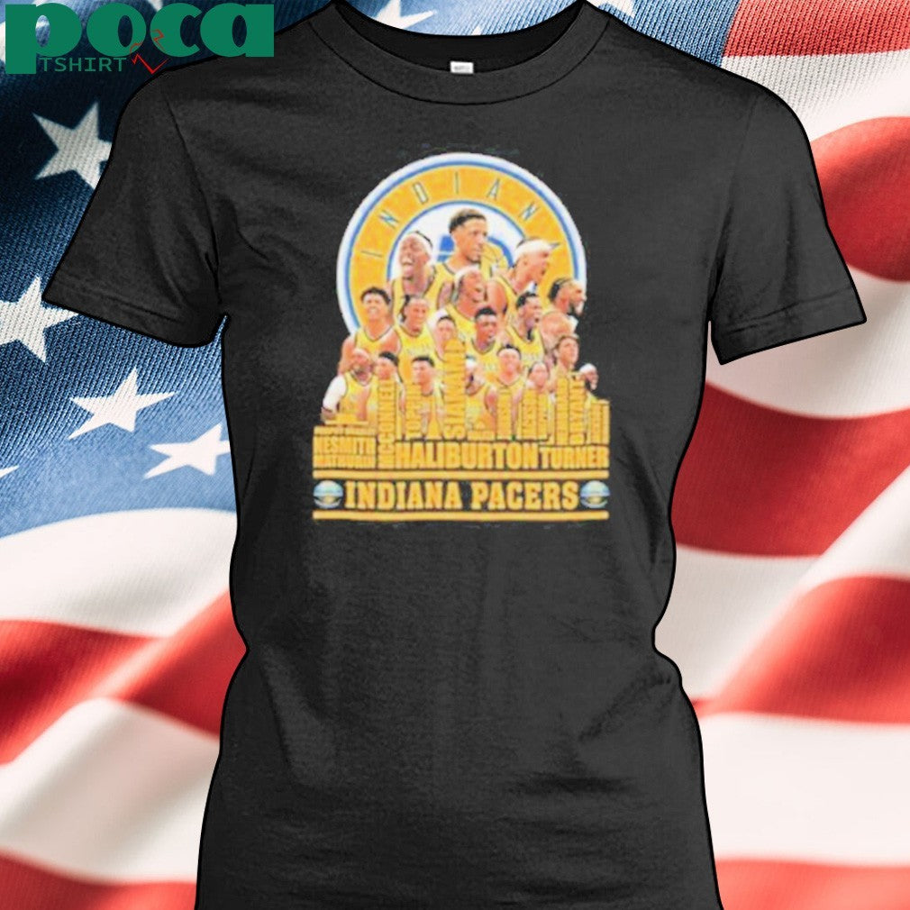Indiana Pacers Skyline Team Players 2025 Shirt