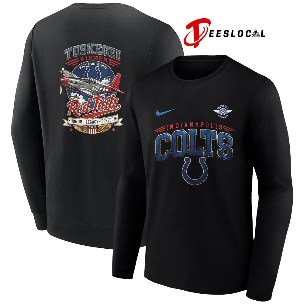 Indianapolis Colts Tuskegee Airmen Red Tails honor legacy freedom shirt