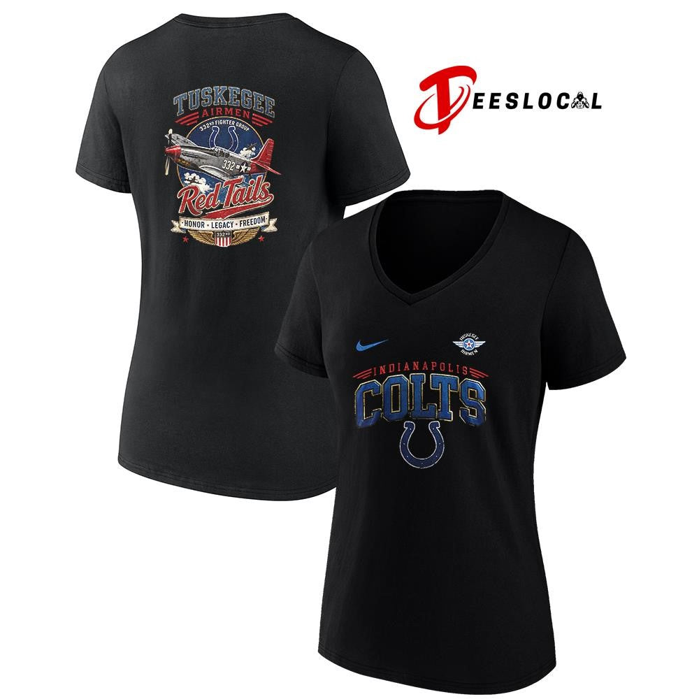 Indianapolis Colts Tuskegee Airmen Red Tails honor legacy freedom shirt