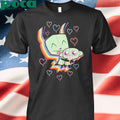 Invader Zim Gir Rainbow Hearts Shirt