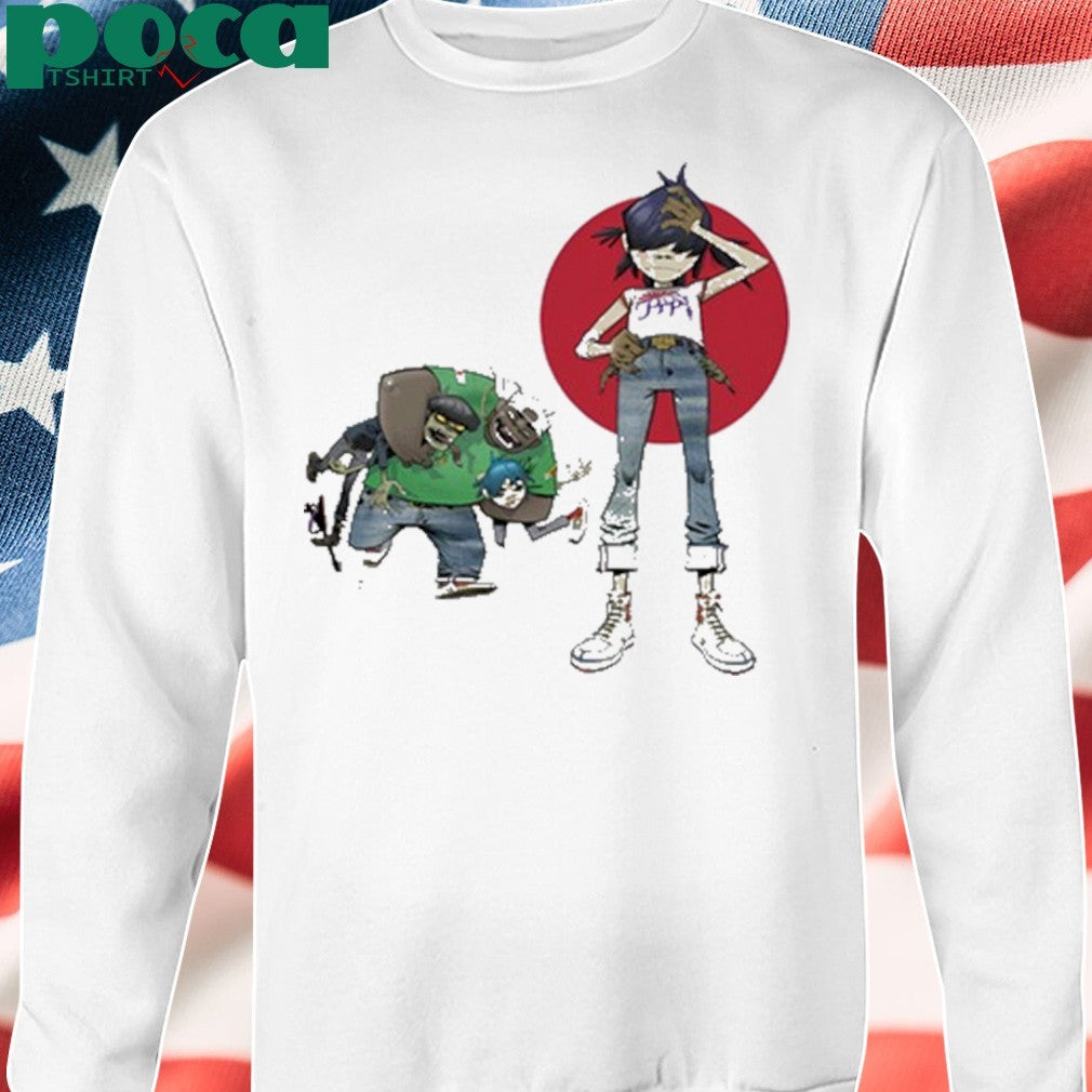 Invisible Sun Gorillaz shirt