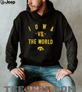 Iowa Hawkeyes Iowa vs the World 2026 logo shirt
