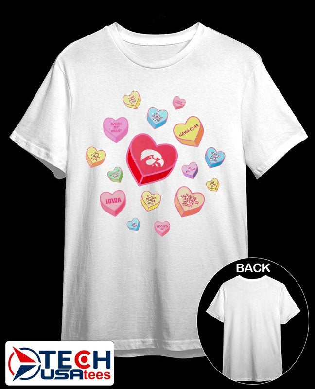 Iowa Hawkeyes Sweet Talk Valentine’s Day shirt