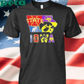 Iowa Sports Team Map Logo Shirt