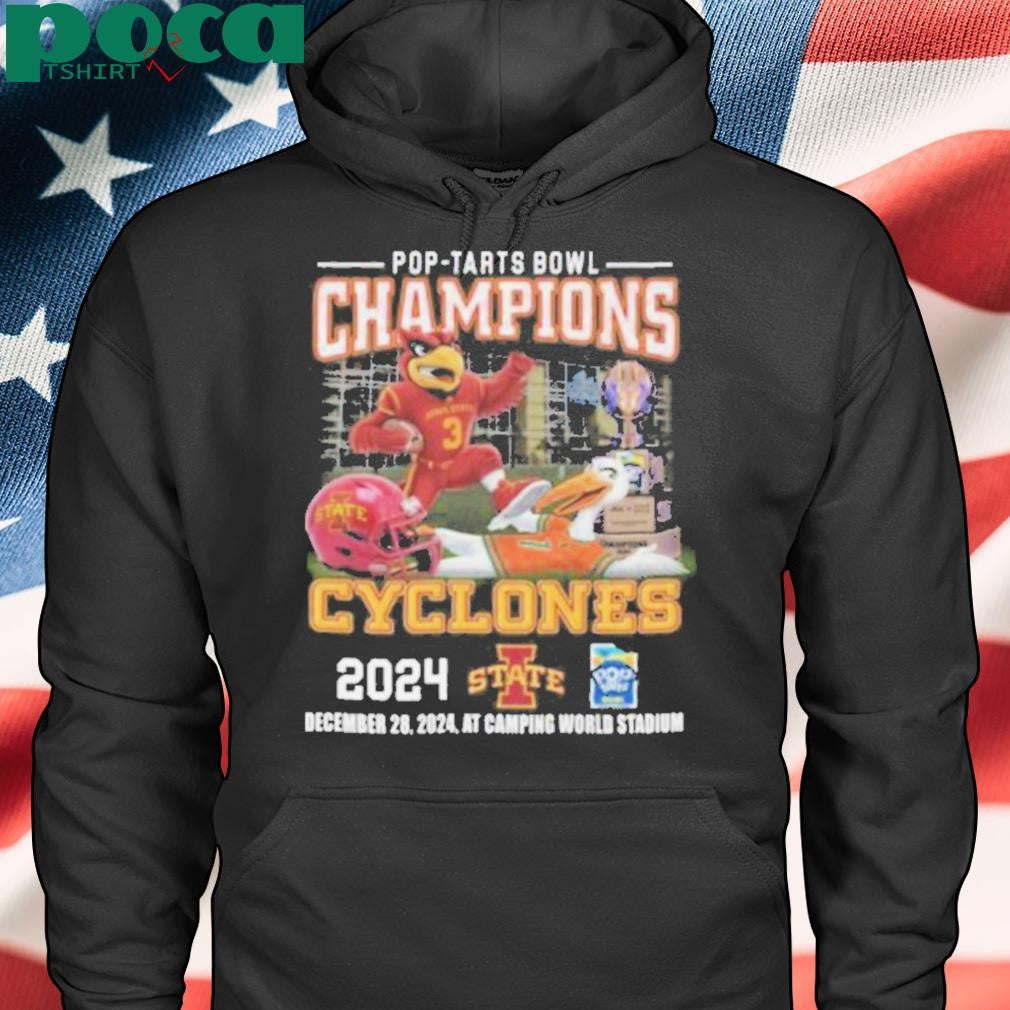Iowa State Cyclones Pop Tarts Bowl Champions 2024 T Shirt