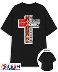 Iowa State Cyclones players cross I can do all things through Christ who strengthens me shirt