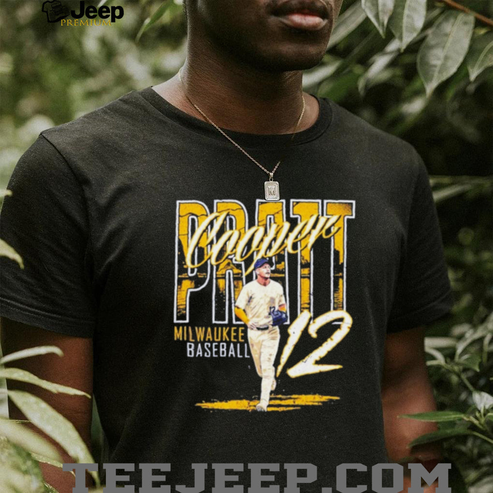 Cooper Pratt Milwaukee Brewers Player Name shirt