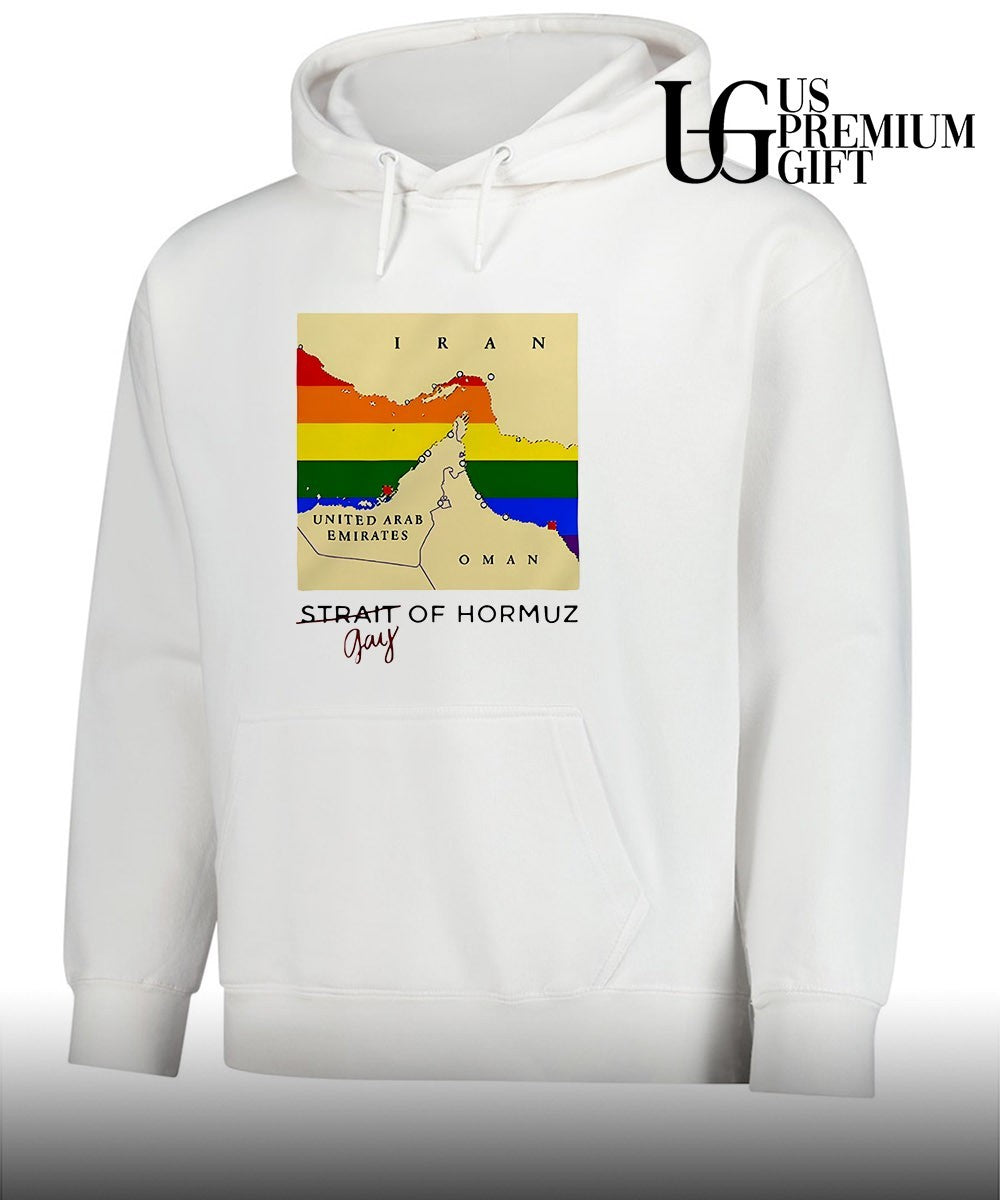 Iran United Arab Emirates Oman Strait of Hormuz gay shirt