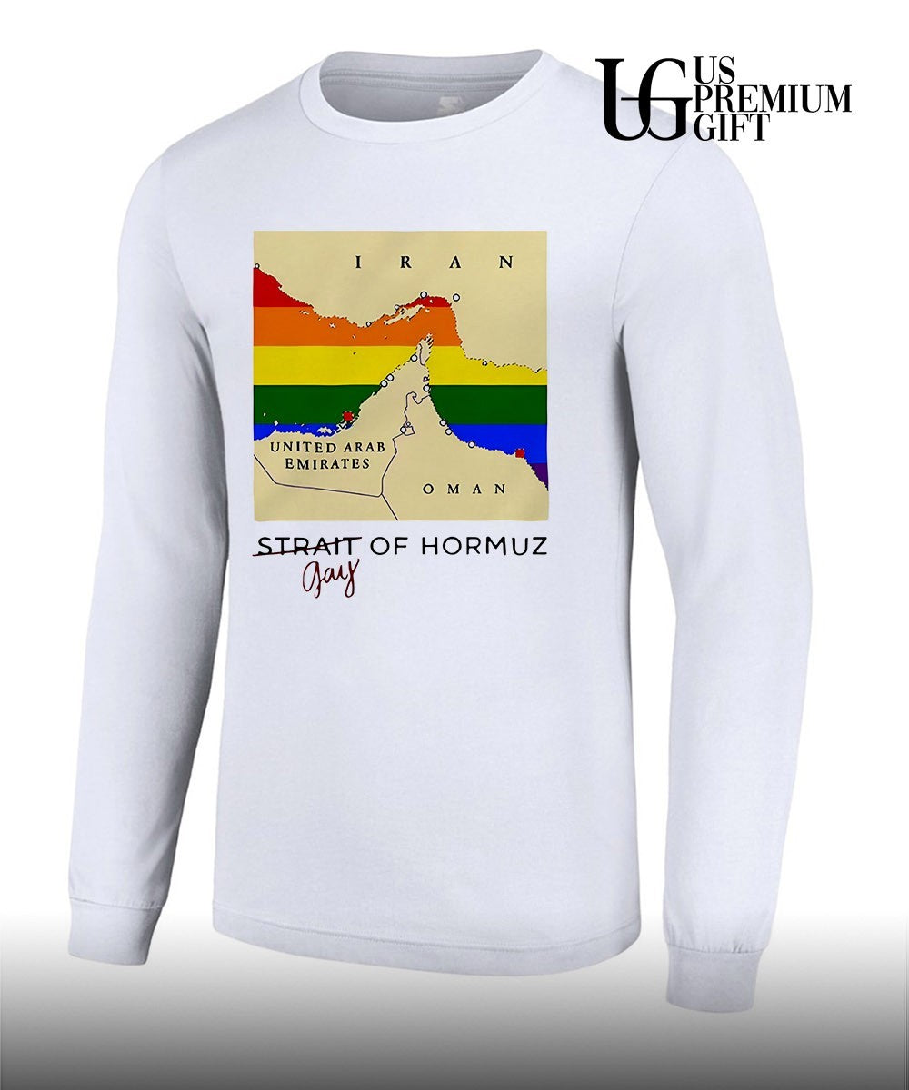 Iran United Arab Emirates Oman Strait of Hormuz gay shirt