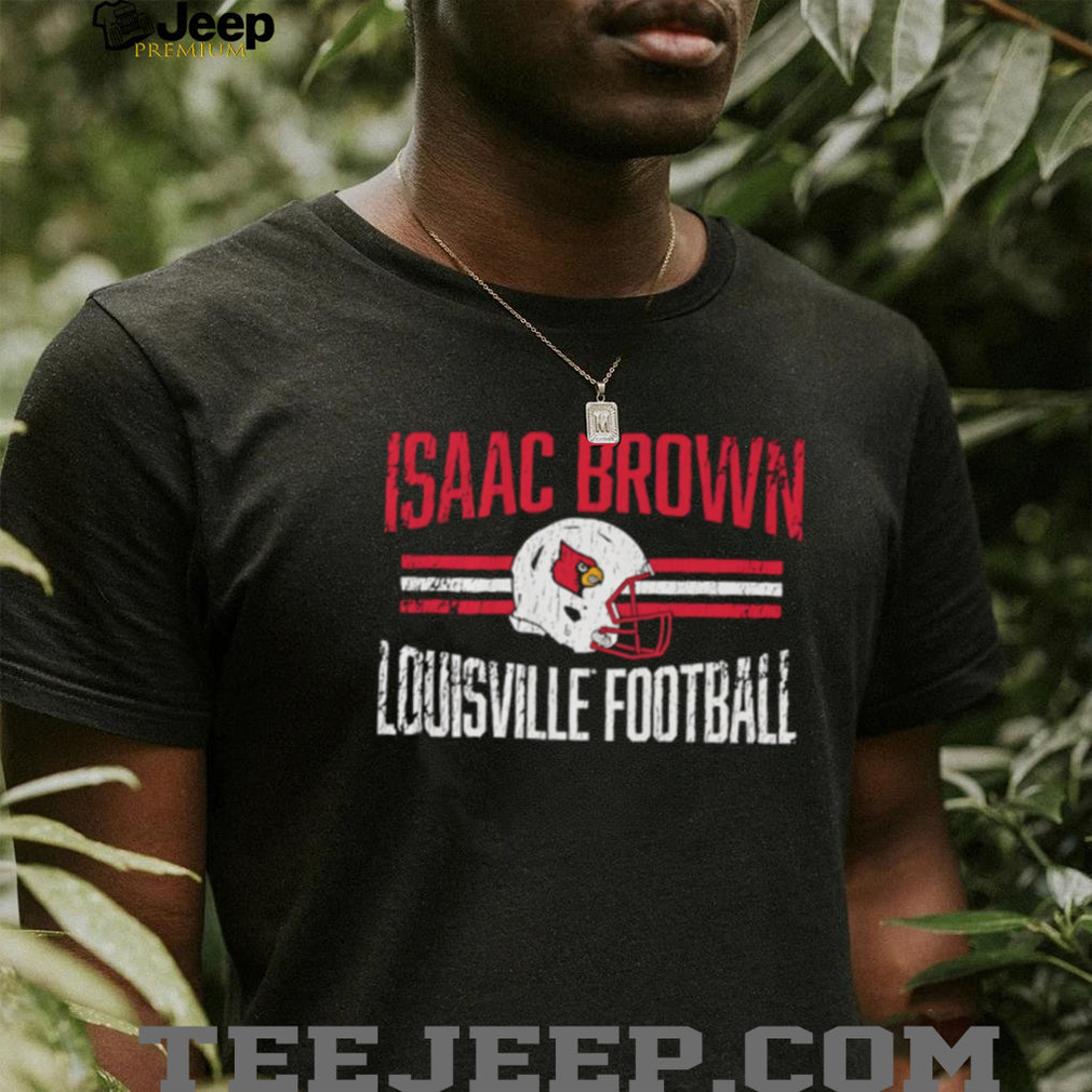 Isaac Brown Louisville Cardinals NCAA Helmet shirt
