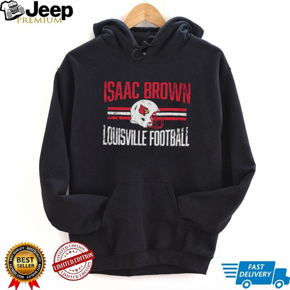 Isaac Brown Louisville Cardinals NCAA Helmet shirt