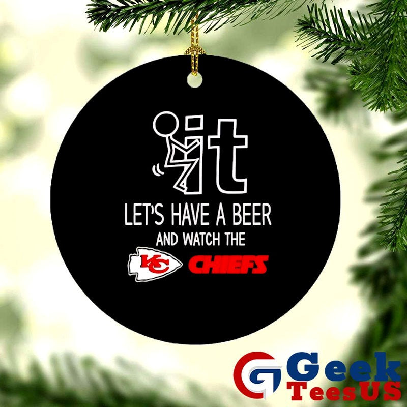 It let’s have a beer and watch the Kansas City Chiefs Football shirt