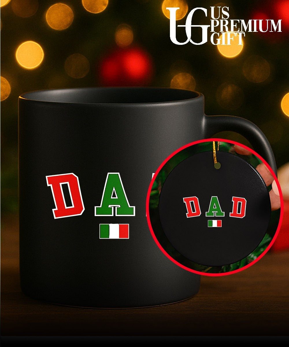 Italy Italian flag Dad Happy Father’s Day shirt