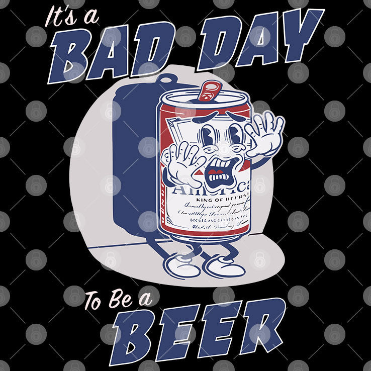 It’s A Bad Day To Be A Beer SpongeBob Shirt