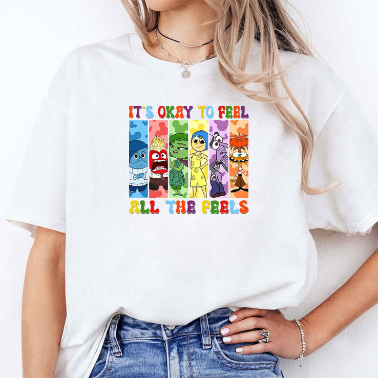It’s Okay To Feel All The Feels Tee