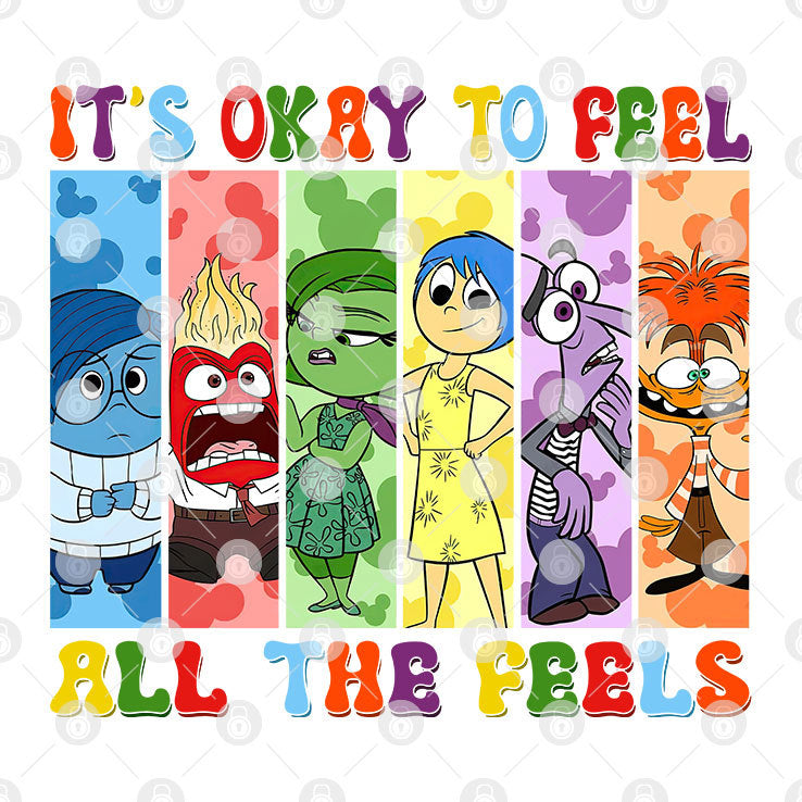It’s Okay To Feel All The Feels Tee