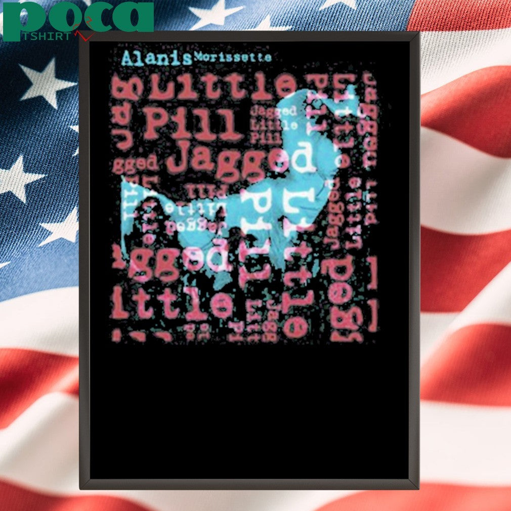 JLP Portrait Text T Alanis Morissette Shirt