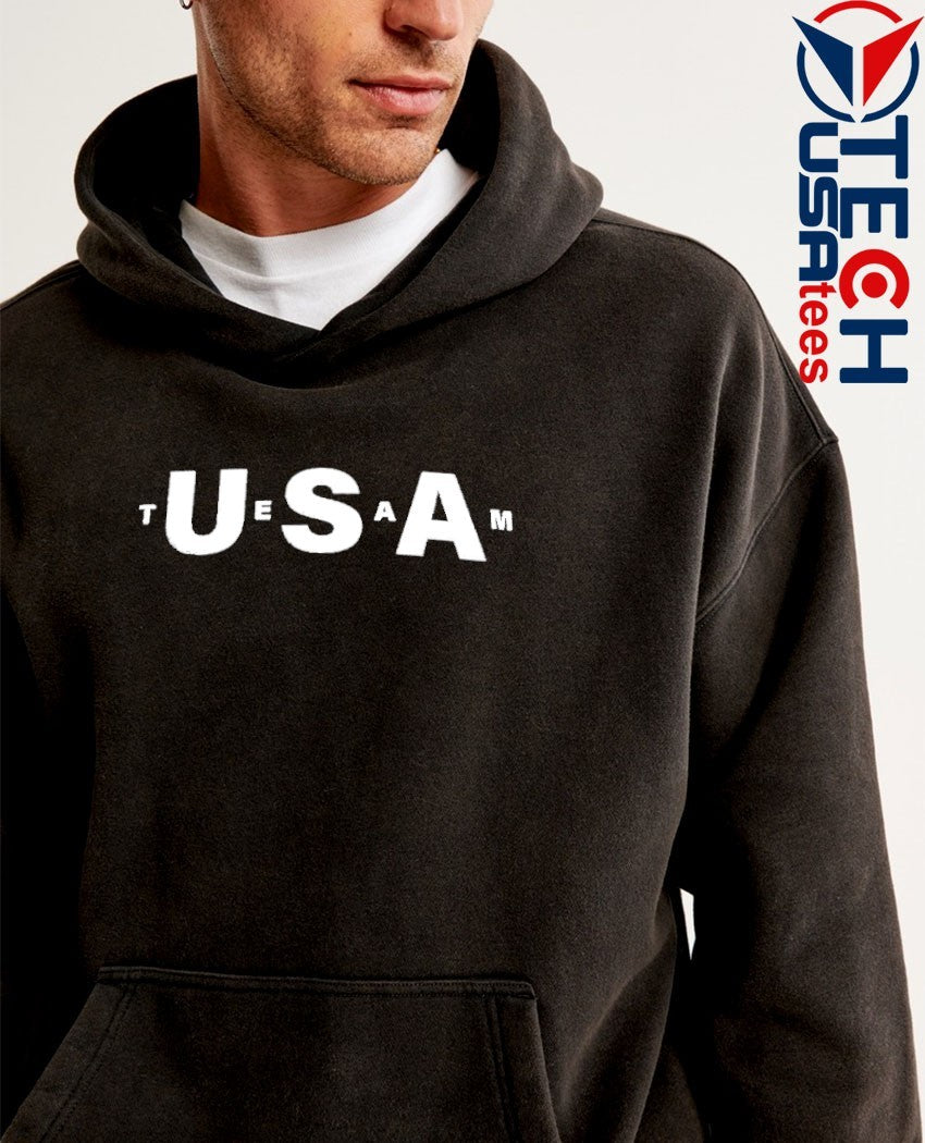 Jack Hughes Team USA Olympics Winning shirt