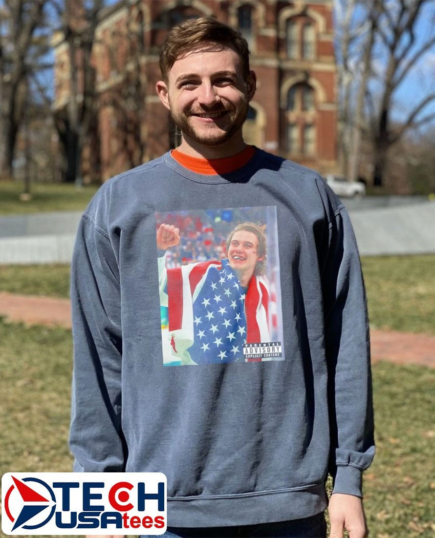 Jack Hughes USA Hockey 2026 shirt
