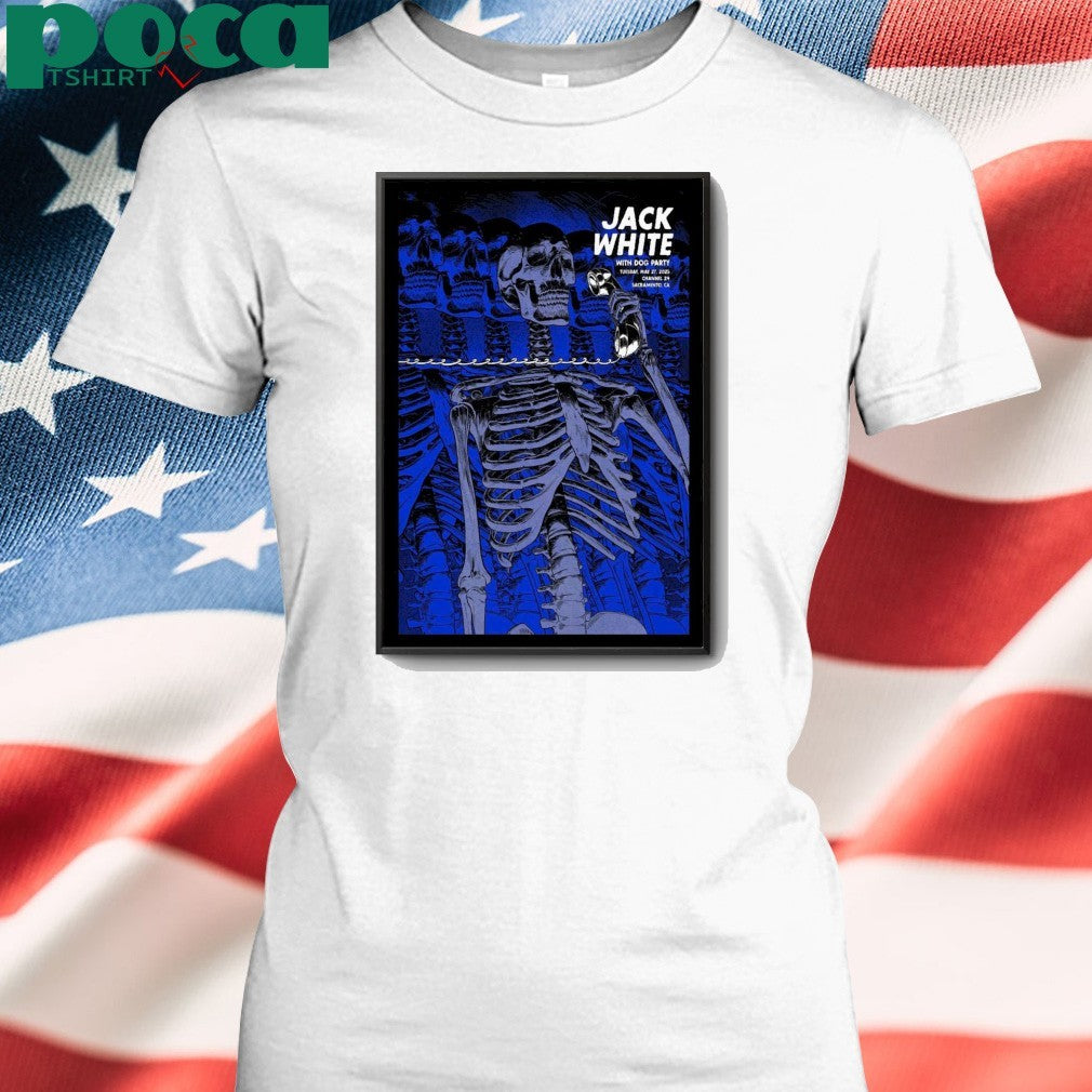 Jack White Sacramento, California 2025 Poster shirt