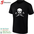 Jackass skull and crutches shirt