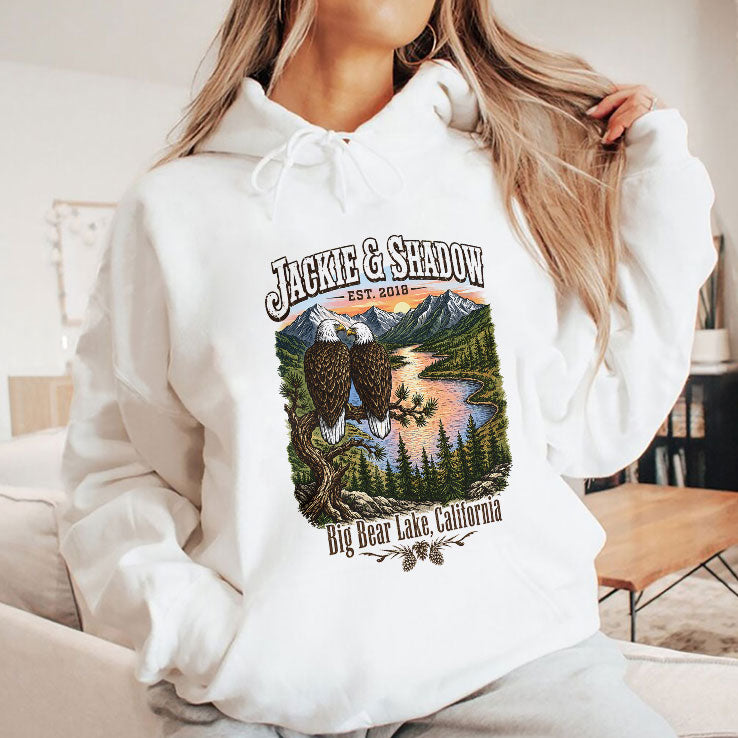 Jackie And Shadow Big Bear Lake Bald Eagle Nature T Shirt