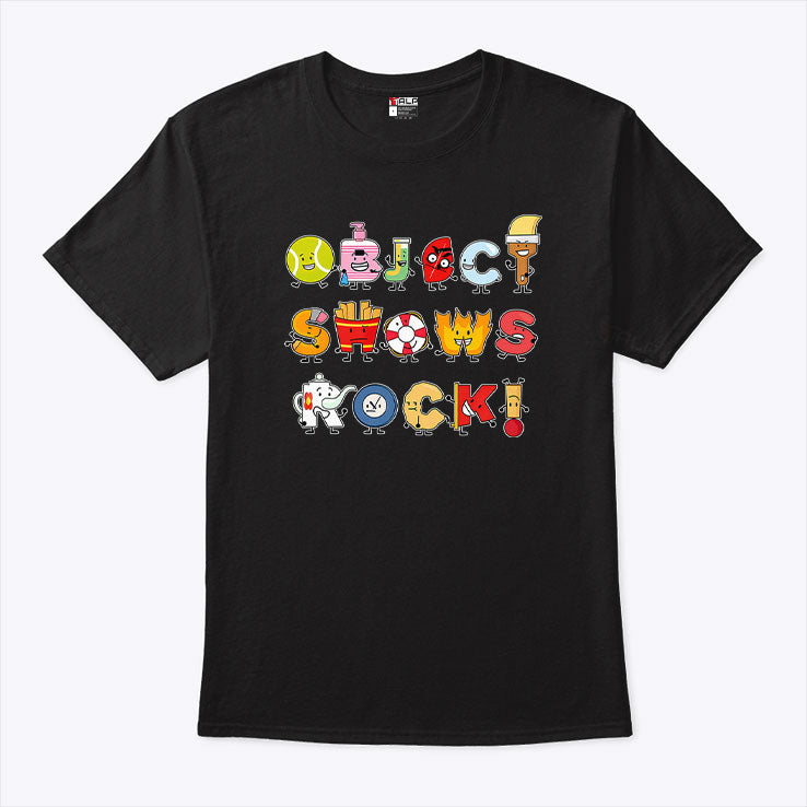 Jacknjellify Rock Object Shows Rock T Shirt