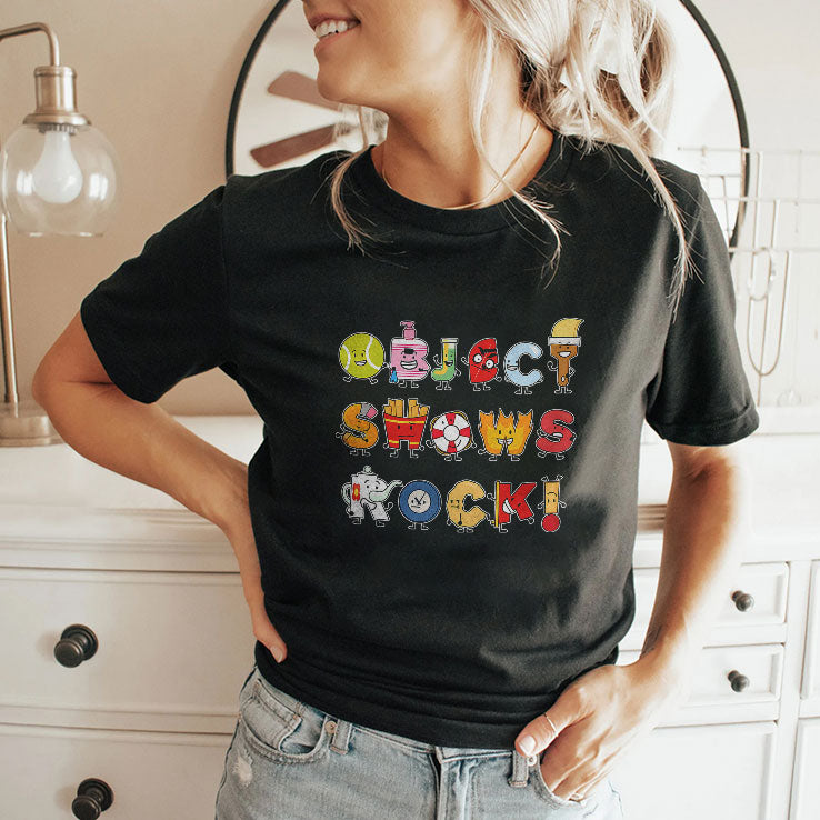 Jacknjellify Rock Object Shows Rock T Shirt