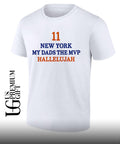 Jalen Brunson 11 New York My Dads The MVP Hallelujah shirt