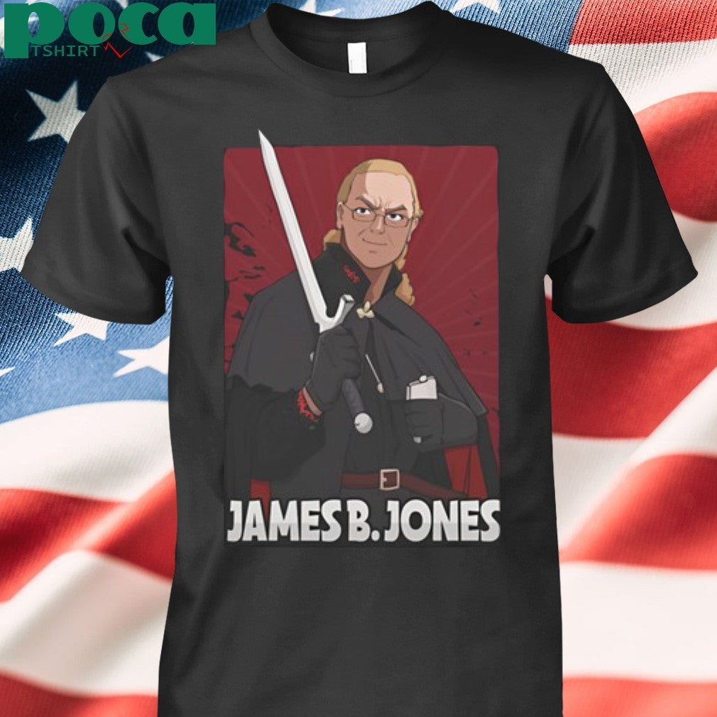 James B. Jones Anime Knight shirt