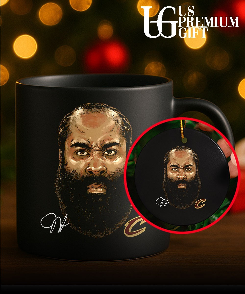 James Harden Cleveland Cavaliers NBA big head signature shirt