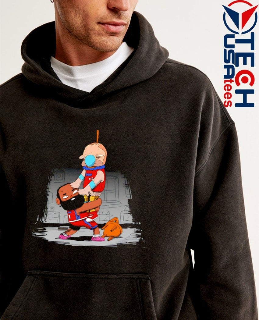 James Harden and Chuck The Condor Clippers lose just let me go James shirt