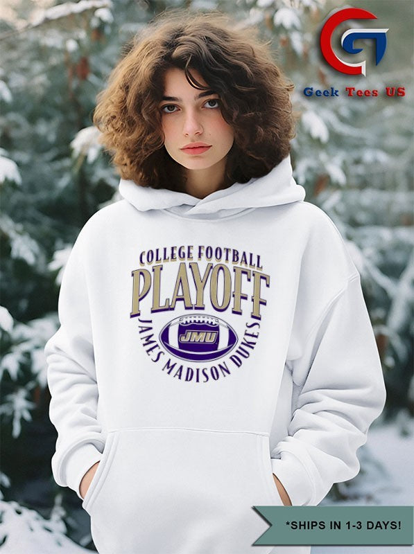 James Madison Dukes 2025 CFB Playoff curve shirt