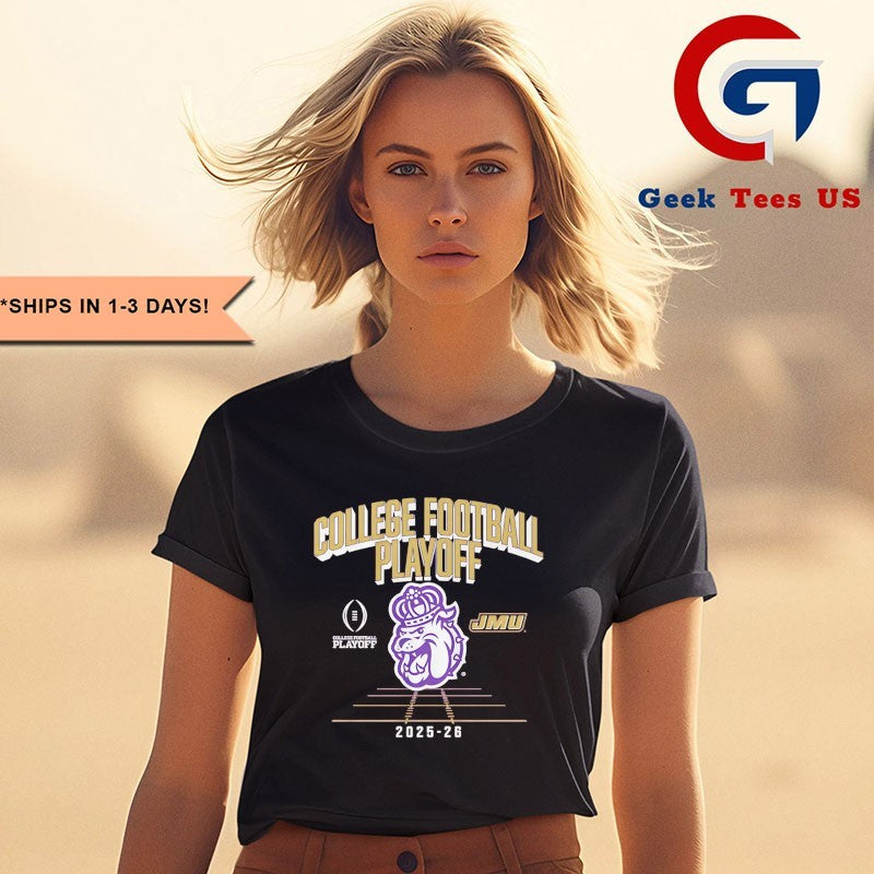 James Madison Dukes 2025 CFB Playoff mascot shirt