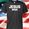 Jamey Chadwell Wearing Jesus Won T-Shirt